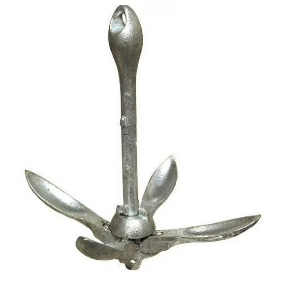 Shoreline Marine AFOLDG3 Anchor Folding Galv 3 Lb