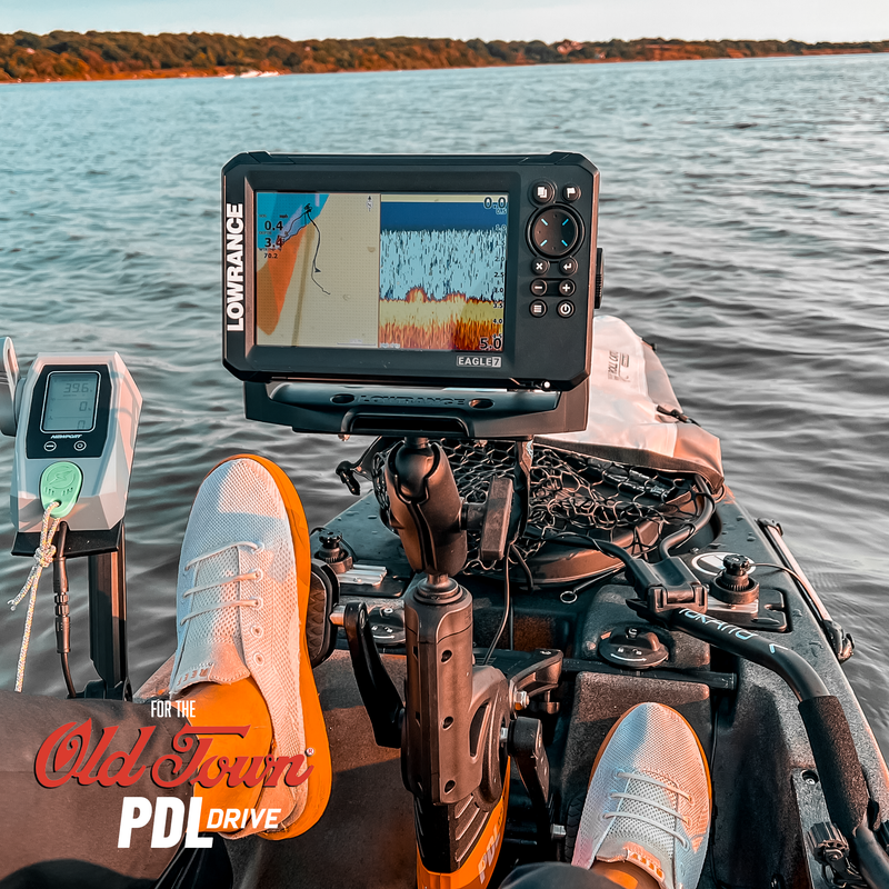 STEADY STICK® 1.5" BALL MOUNT ADAPTER for the OLD TOWN PDL DRIVE