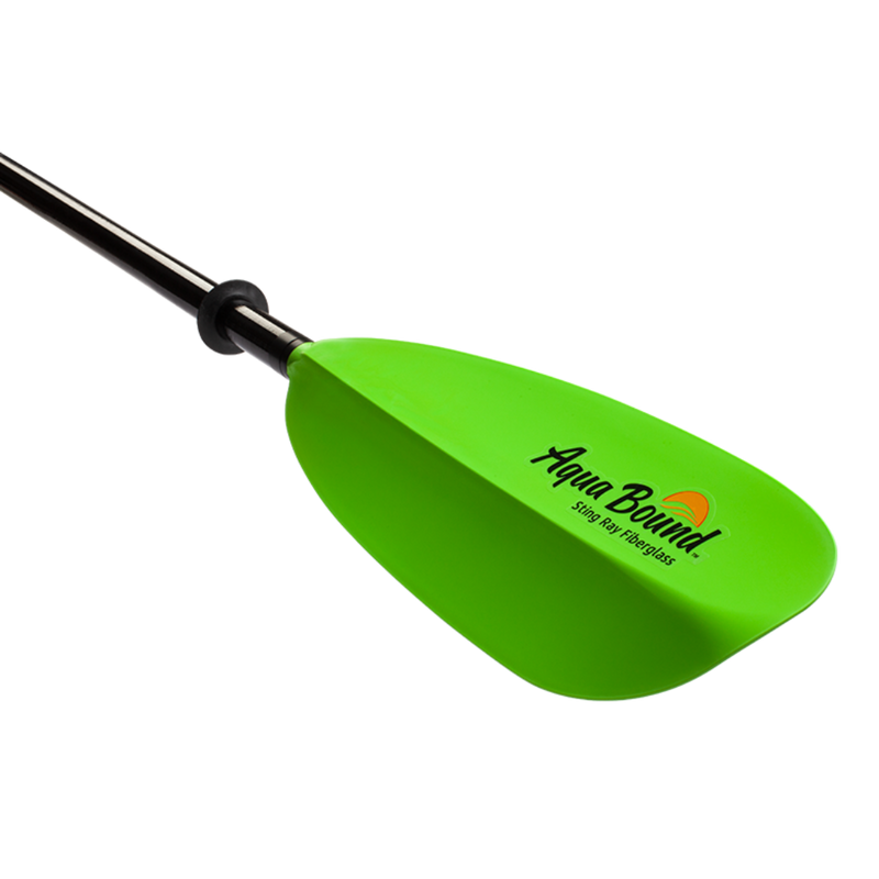 Sting Ray Fiberglass 2-Piece Snap-Button Kayak Paddle