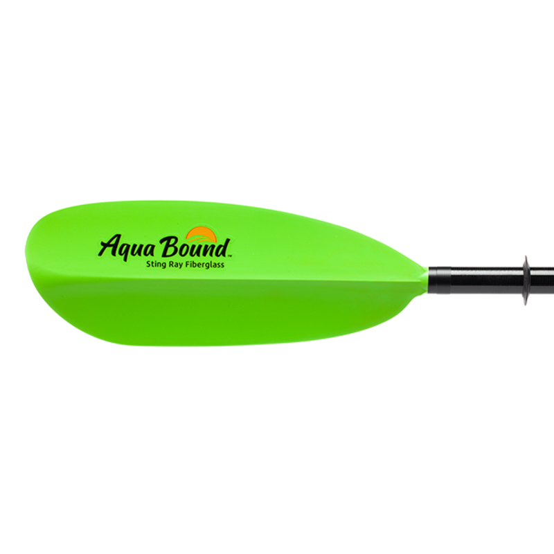 Sting Ray Fiberglass 2-Piece Snap-Button Kayak Paddle