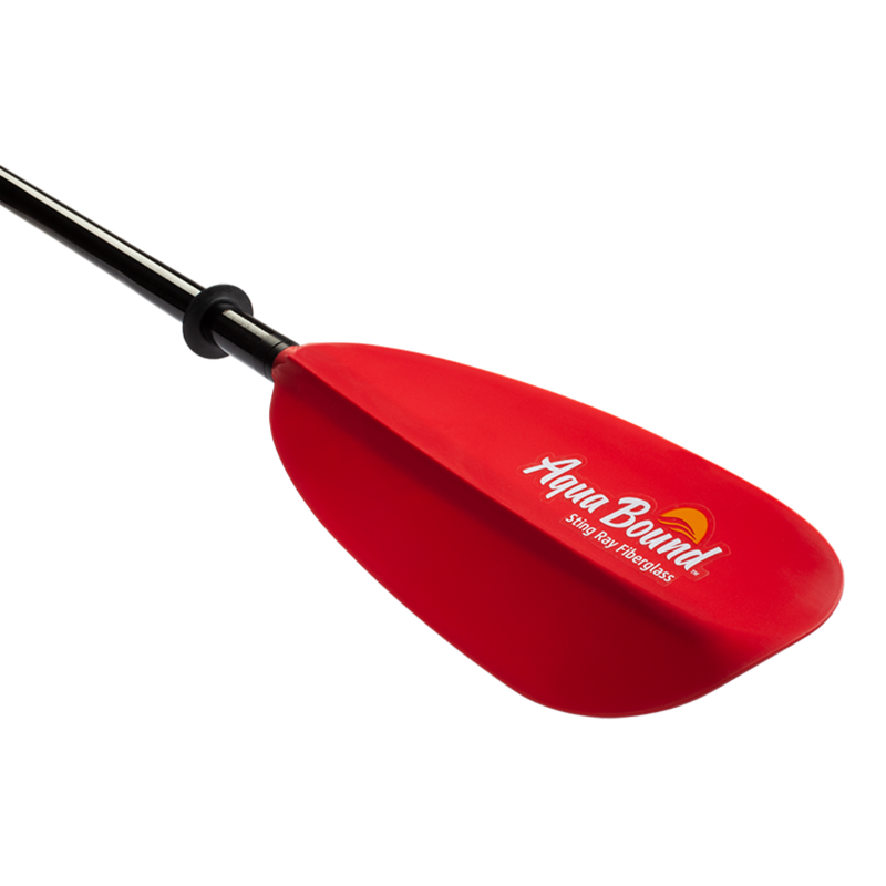 Sting Ray Fiberglass 2-Piece Snap-Button Kayak Paddle