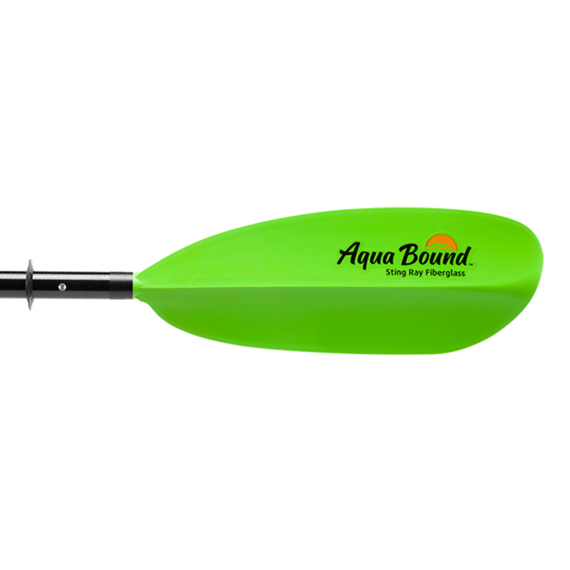 Sting Ray Fiberglass 4-Piece Snap-Button Kayak Paddle