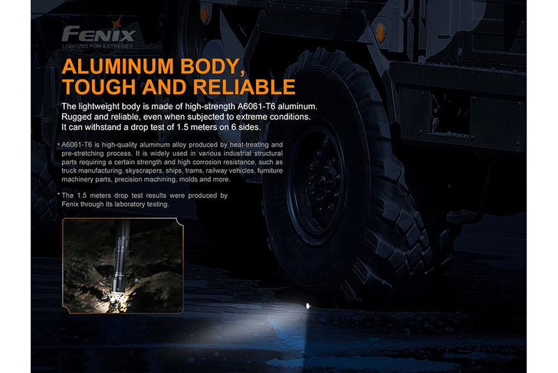 Fenix TK16 V2.0 Tactical Flashlight - 3100 Lumens
