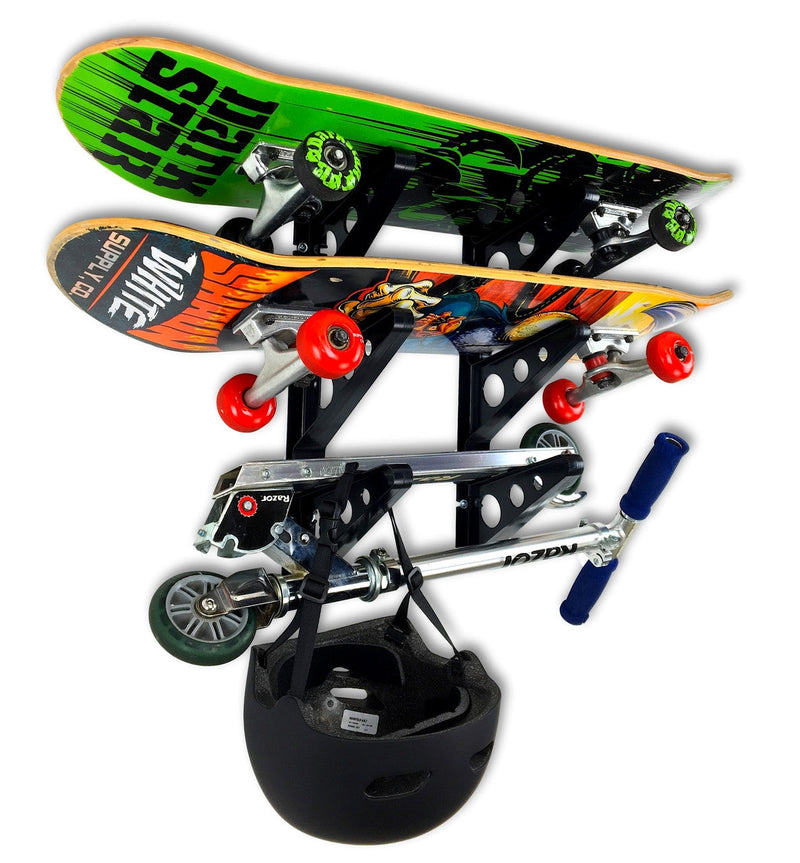 Trifecta Skateboard Storage Rack | 3 Levels