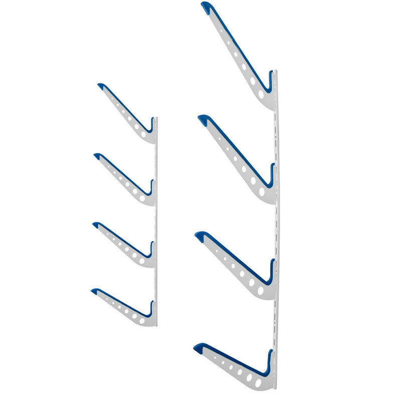 XSR Adjustable Wall Rack | Multi-Use | 4 Levels | White