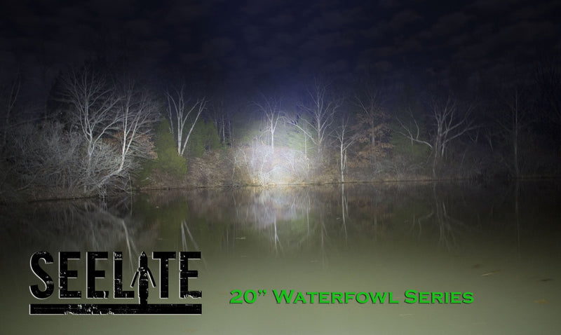 20" Waterfowl Series - Double Row BlackOut LED Light Bar