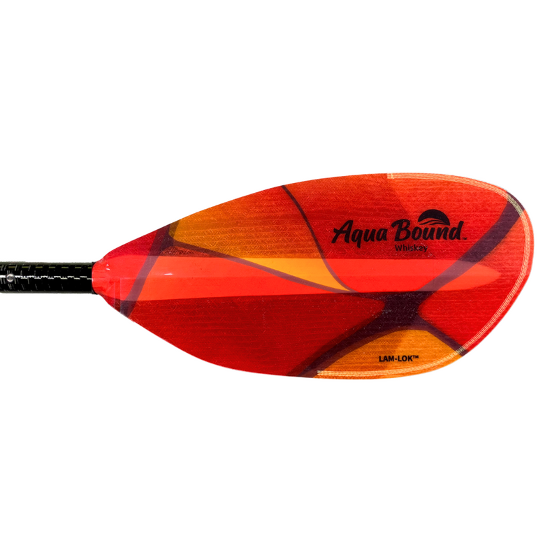 Whiskey Fiberglass 2-Piece Straight Shaft Kayak Paddle