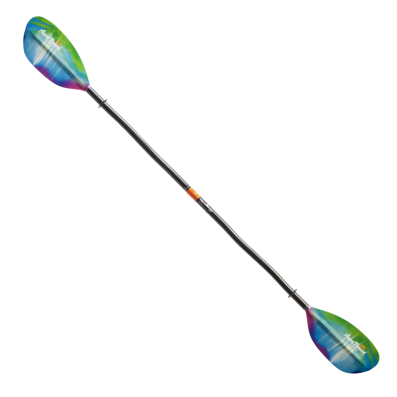 Whiskey Fiberglass 2-Piece Bent Shaft Kayak Paddle