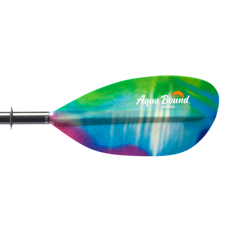 Whiskey Fiberglass 2-Piece Bent Shaft Kayak Paddle
