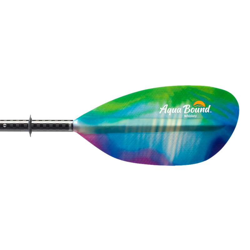 Whiskey Fiberglass 4-Piece Straight Shaft Kayak Paddle