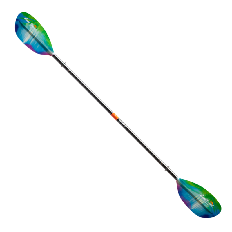 Whiskey Fiberglass 4-Piece Straight Shaft Kayak Paddle