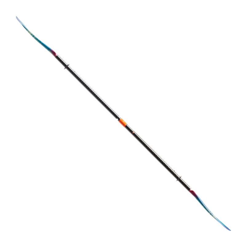 Whiskey Fiberglass 4-Piece Straight Shaft Kayak Paddle