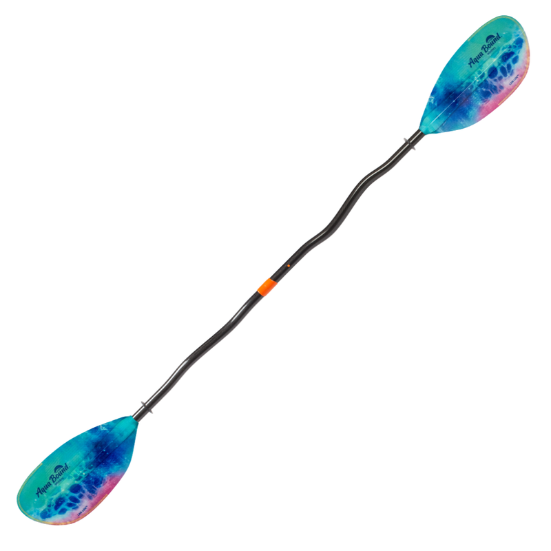 Whiskey Fiberglass 2-Piece Bent Shaft Kayak Paddle