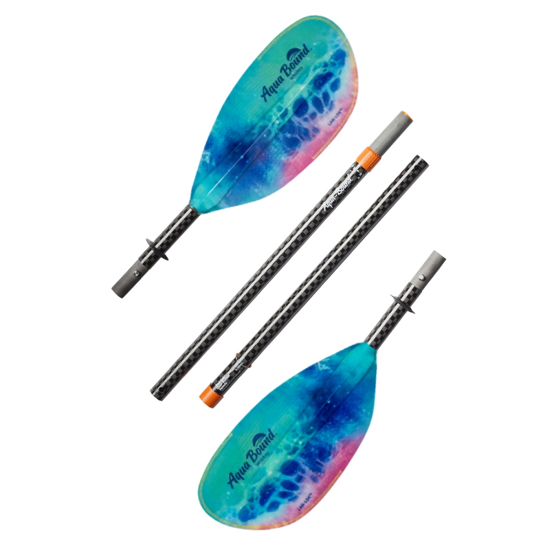 Whiskey Fiberglass 4-Piece Straight Shaft Kayak Paddle