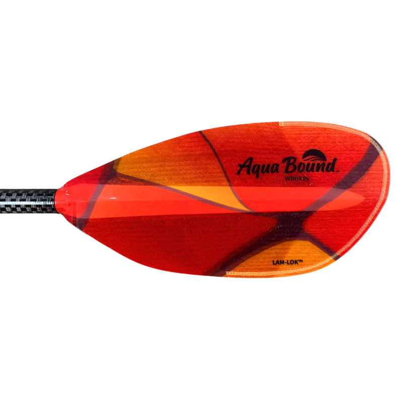Whiskey Fiberglass 2-Piece Bent Shaft Kayak Paddle