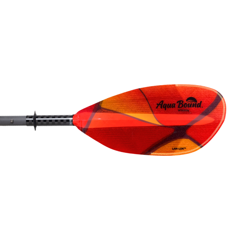 Whiskey Fiberglass 4-Piece Straight Shaft Kayak Paddle
