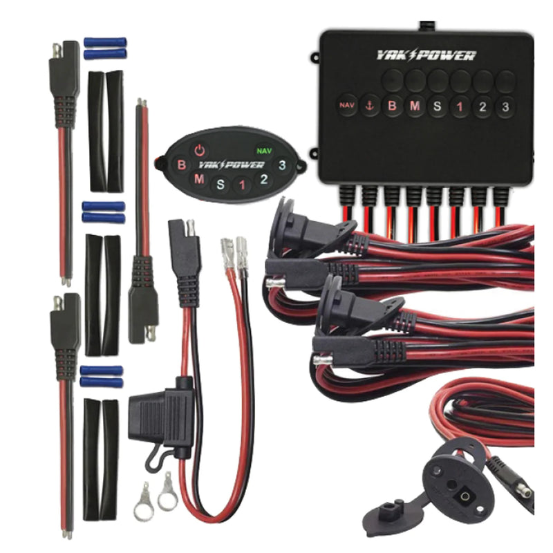 Yak Power 8 Circuit Wireless Complete System