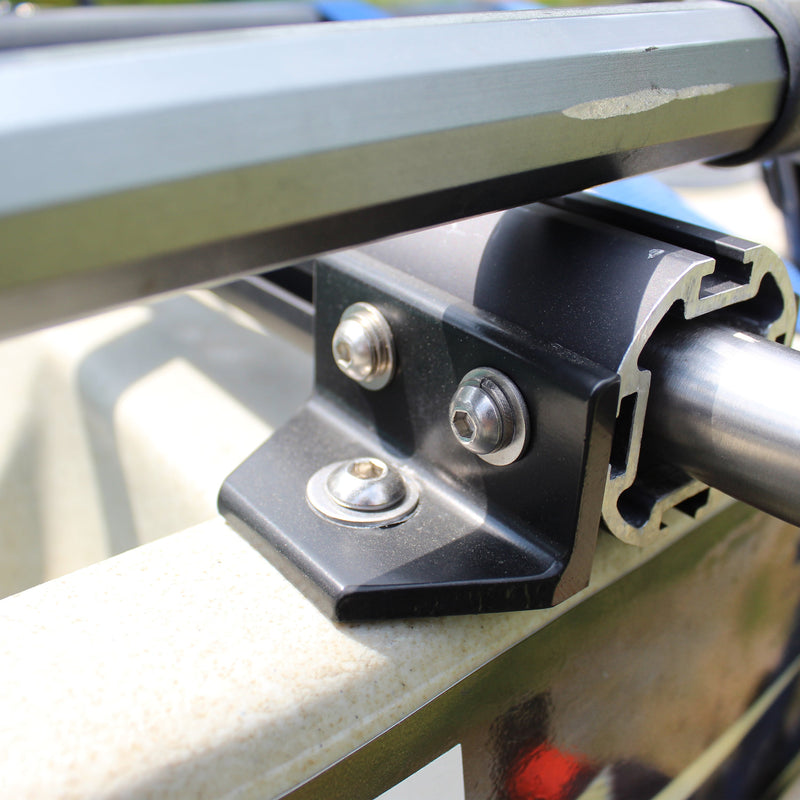 Landing Gear Aluminum Angled Gussets