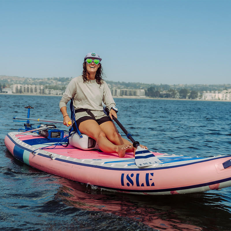 ISLE/Bixpy K-1 Outboard Kit - Power Pole Adapter + Steering Bundle