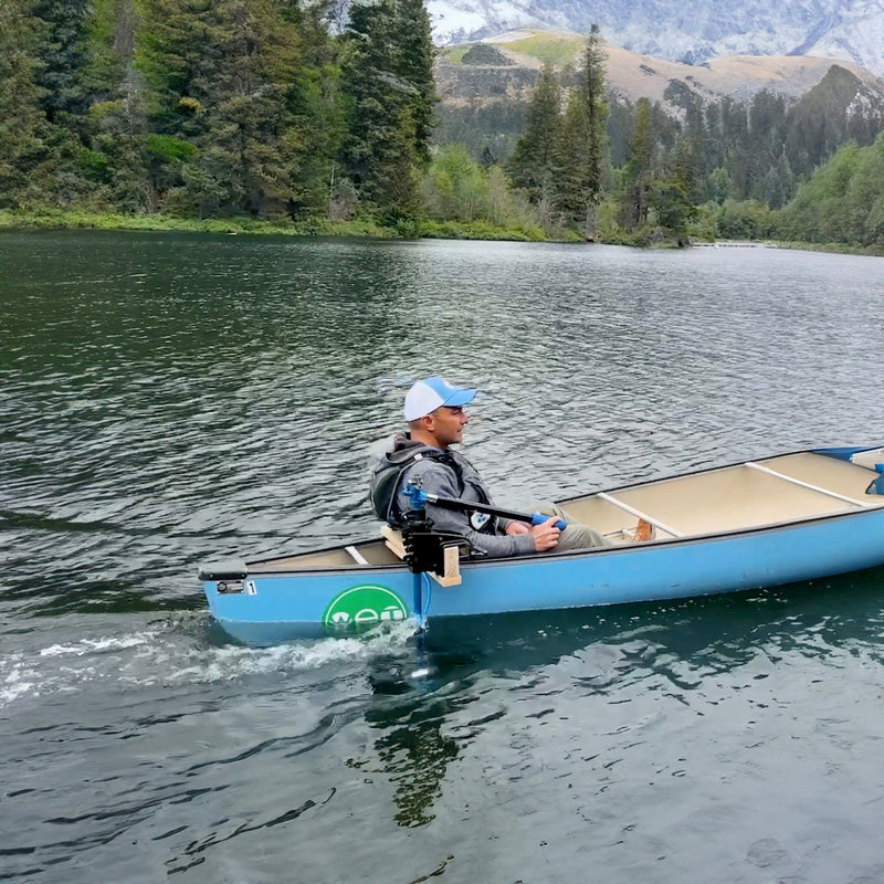 Canoe Motor Mounting Plate