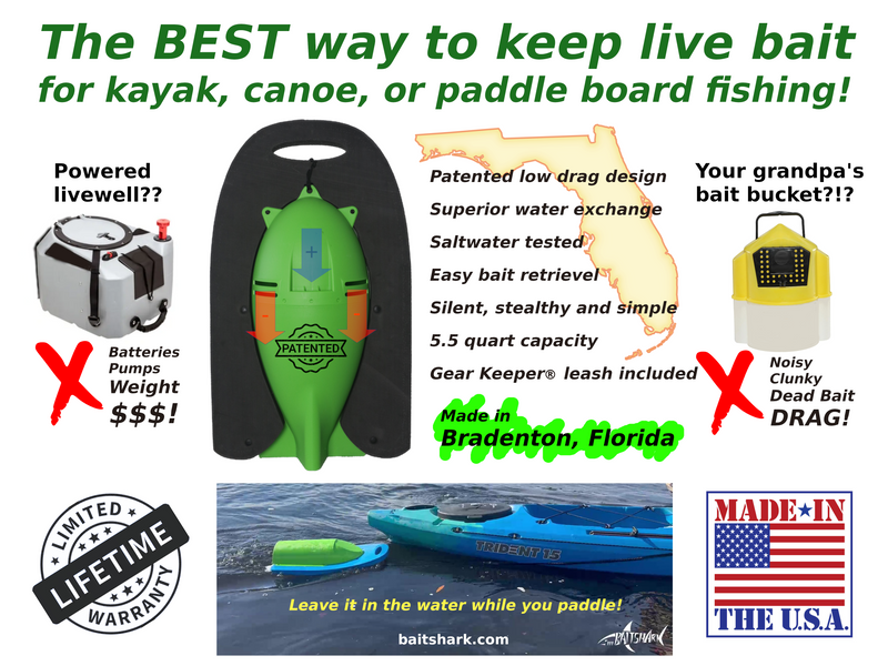BaitShark Kayak Livewell
