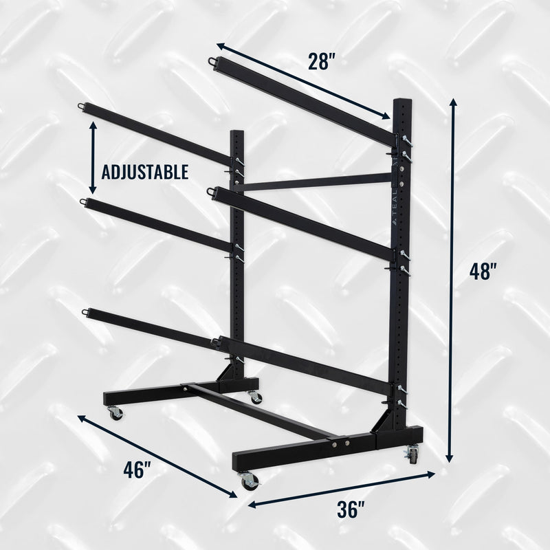 G-Watersport 3 Levels With Wheels | Single-Sided | Black