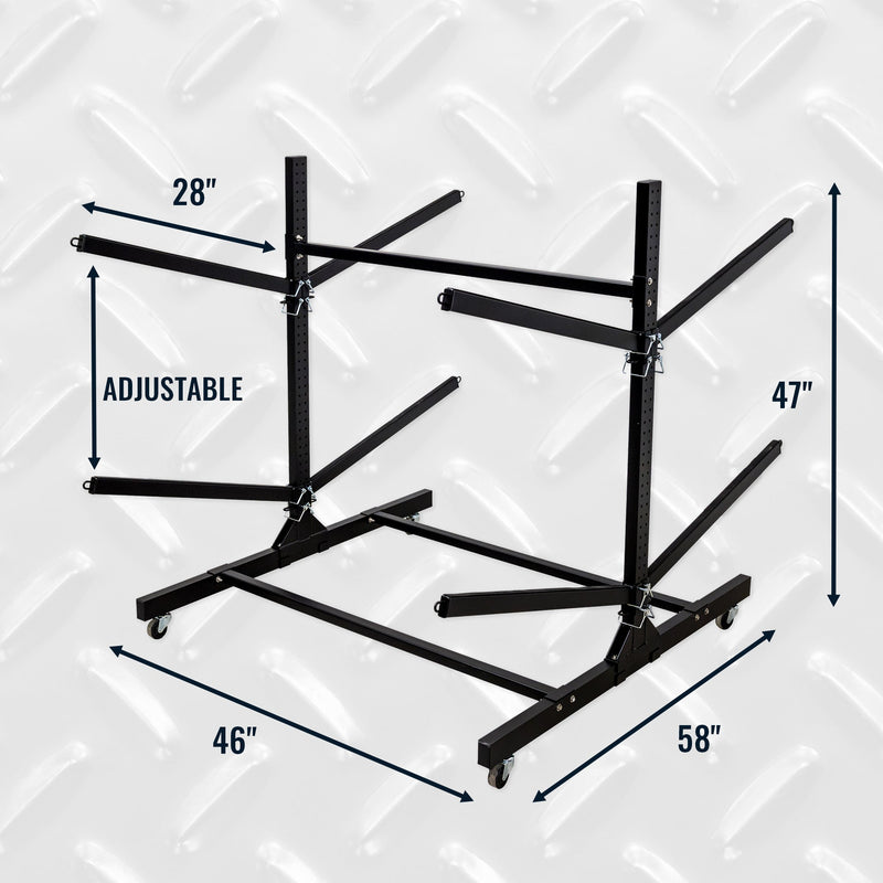 G-Watersport 4 Levels With Wheels | Double-Sided | Black