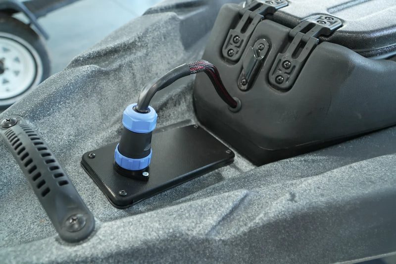 Yak Power 5 Circuit Heavy Duty, Waterproof, Quick Disconnect Kit - Panel Mount and Harness