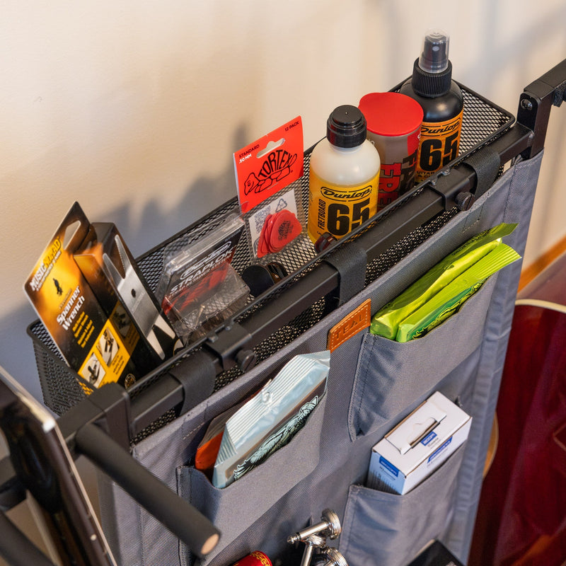 The Headliner 10-Slot Guitar Rack | Gray