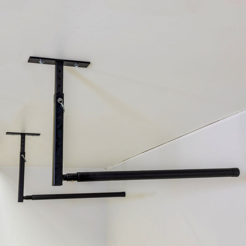 Hi-Port 2 | Ski & Snowboard Adjustable Ceiling Storage Rack | Single | Holds 75 lbs