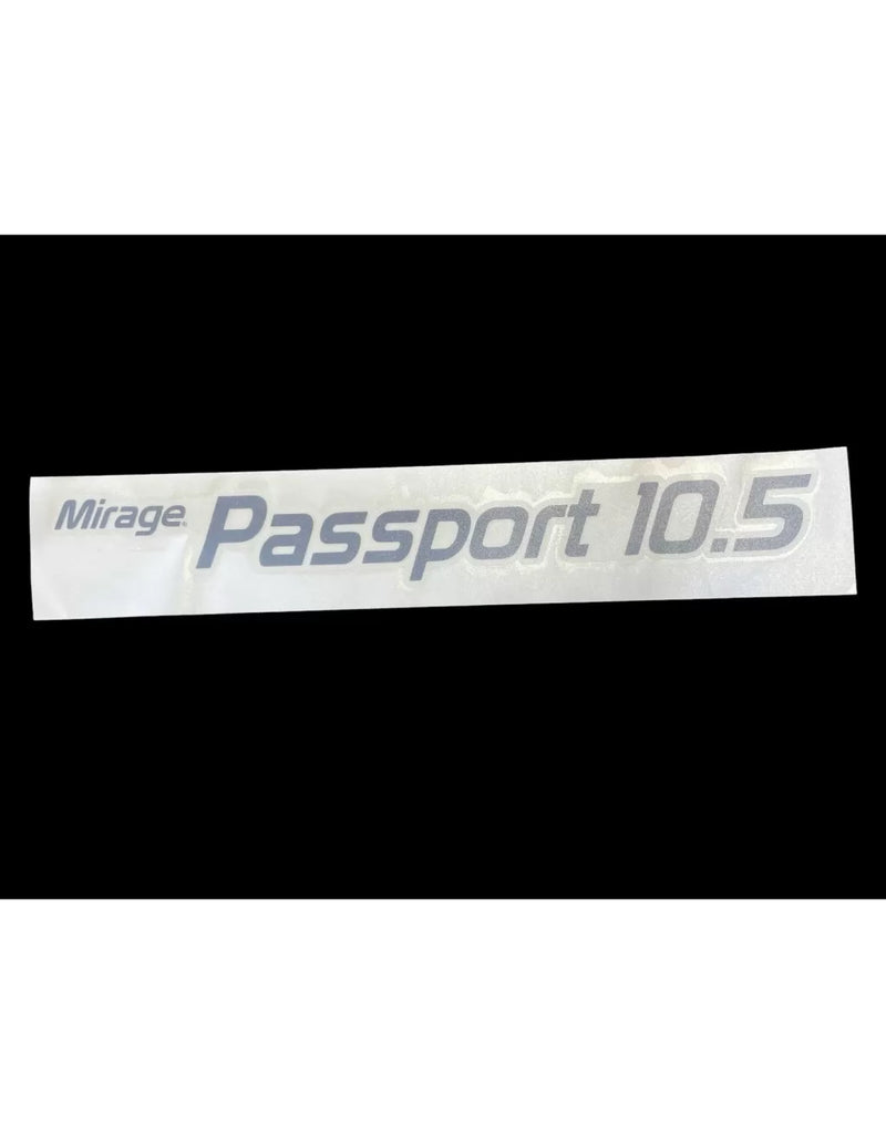 DECAL, PASSPORT 10.5