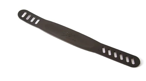 Three metal rods of varying lengths on a white background