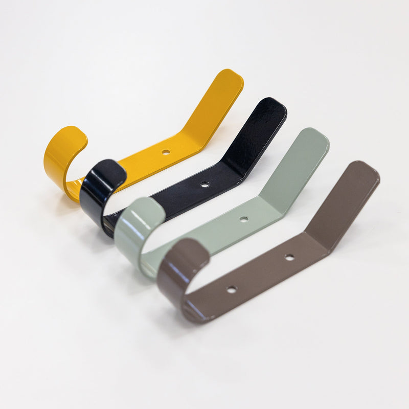 Crozet Multipurpose Wall Hooks | 4-Pack | Assorted