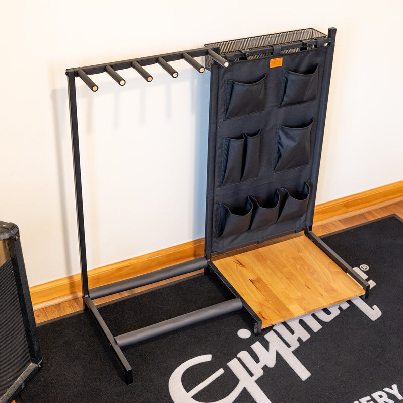 The Opener 5-Slot Guitar Rack | Black