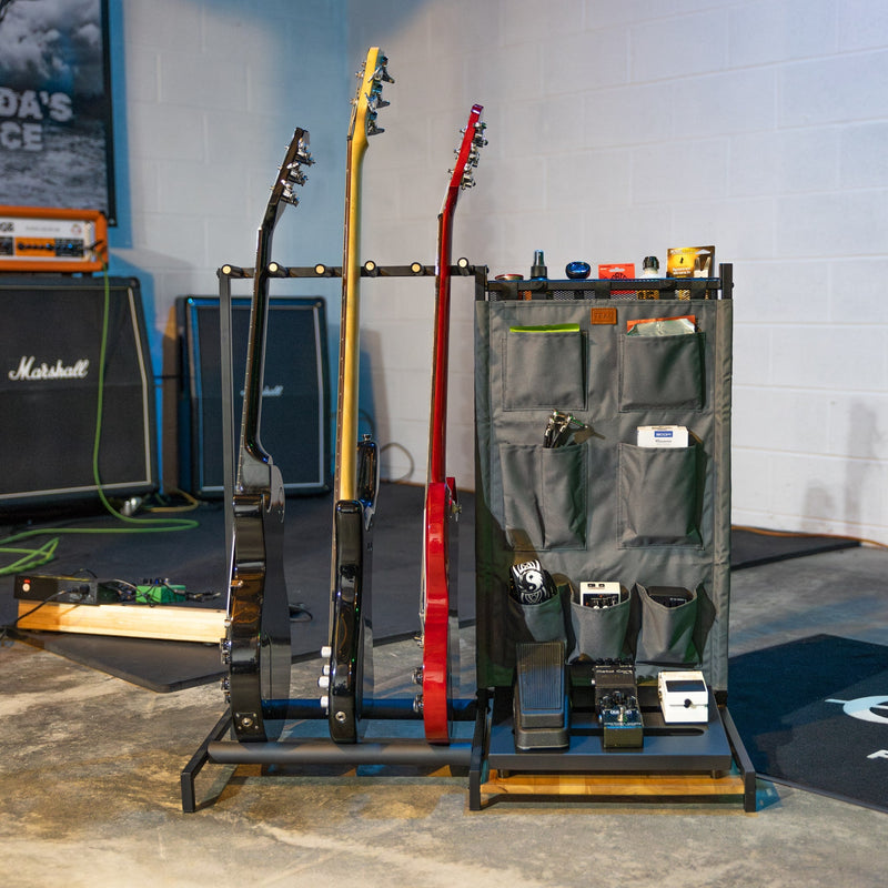 The Opener 5-Slot Guitar Rack | Gray