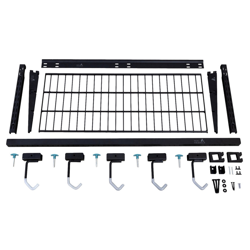 G-Bike Wire Shelf | Adjustable Wall Storage System | Holds 5 Bikes