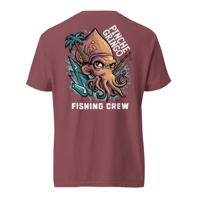 Pinche Gringo Fishing Crew Feo Squid Shirt
