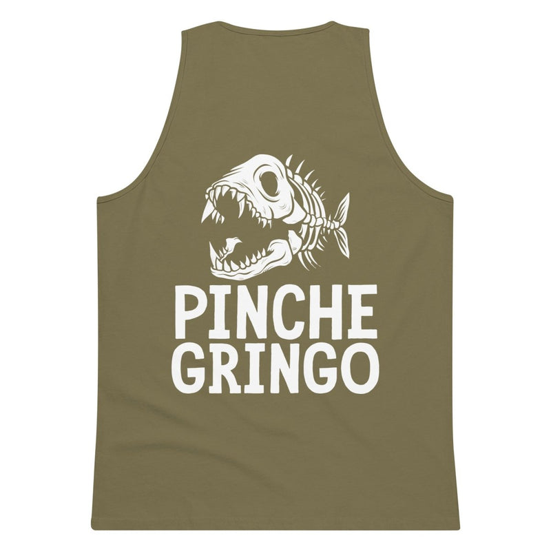 Pinche Gringo Fishbone Logo Tank