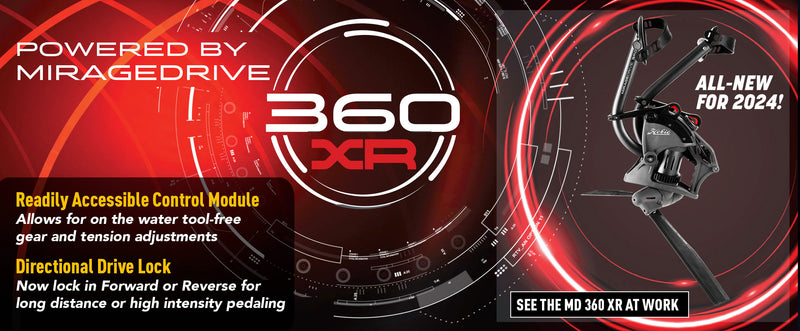 Mirage Pro Angler with 360XR Drive Technology