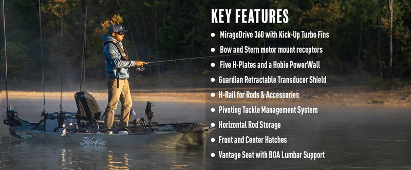 Mirage Pro Angler with 360XR Drive Technology