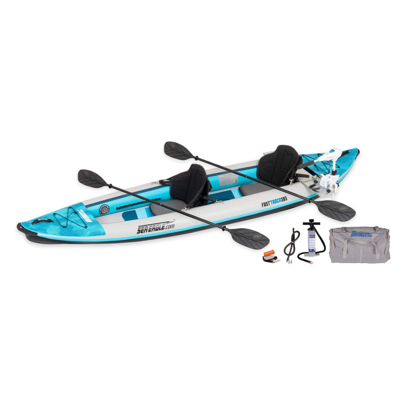 Sea Eagle 385FT FastTrack 12FT 2-Person V-Bottom Inflatable Kayak [385FTK] (SAK25086)