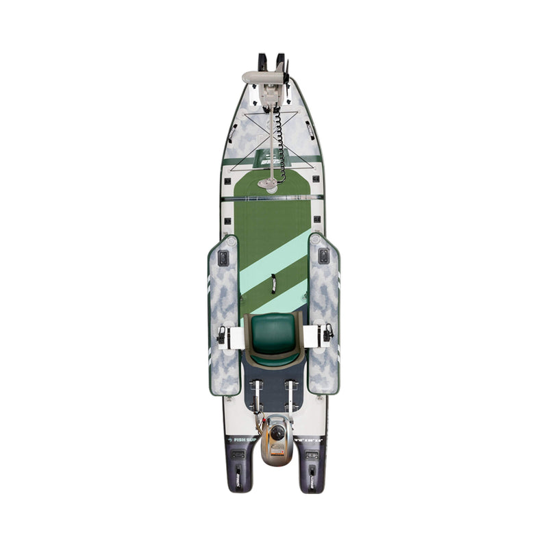 Sea Eagle FS1210 FishSUP 1-Person Inflatable Fishing Stand-Up Paddleboard [FS1210K] (SAK79218)