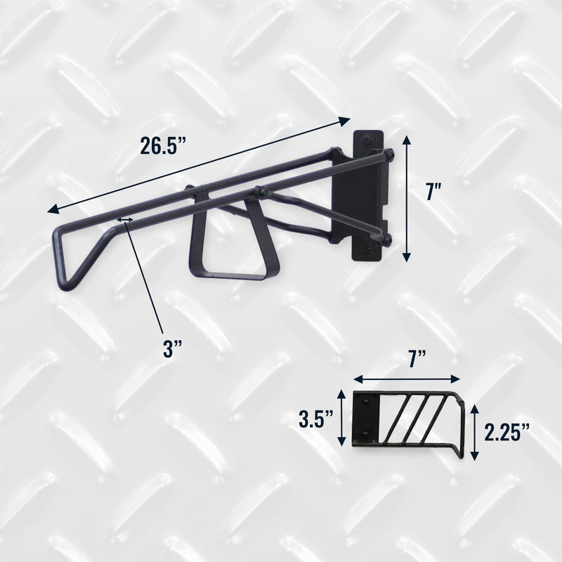 SwivelStow No-Lift Mountain E-Bike Rack | 2-Pack