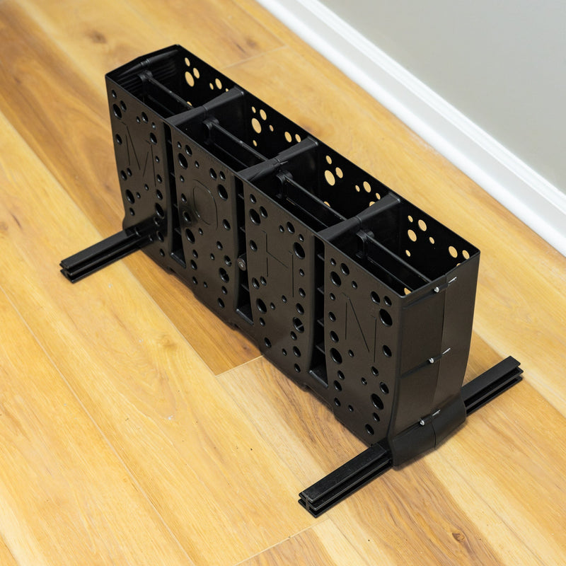 Telluride Ski Storage Rack | Holds 4 Pairs of Skis