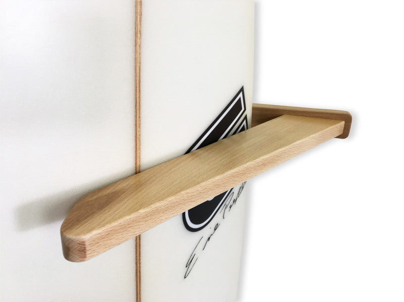Holden Beach Surfboard Storage Vertical Wood Rack | Holds 6 Surfboards