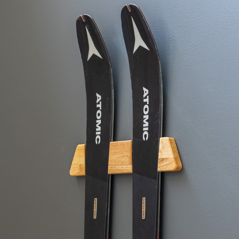 Vail Ski Display | Minimalist Wood Rack | Medium
